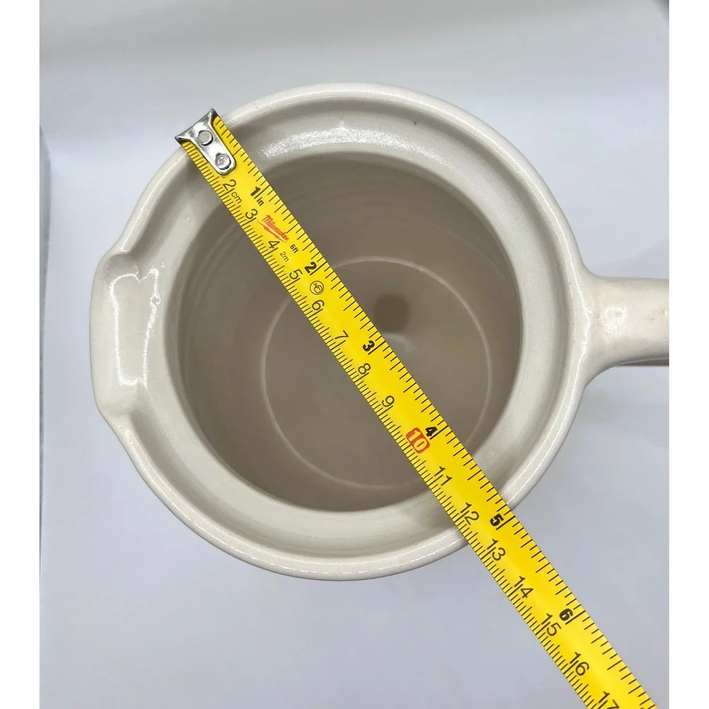Unbranded Stoneware Pitcher 6.75